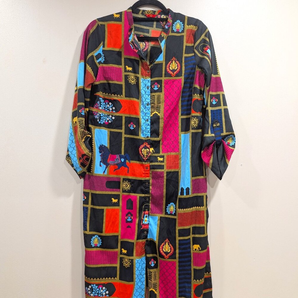 colorful Indian Tranditional Top - Kurta